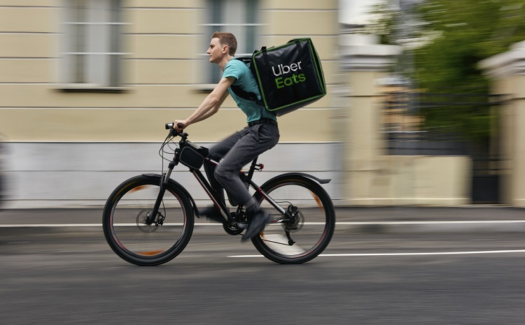 bike delivery with uber